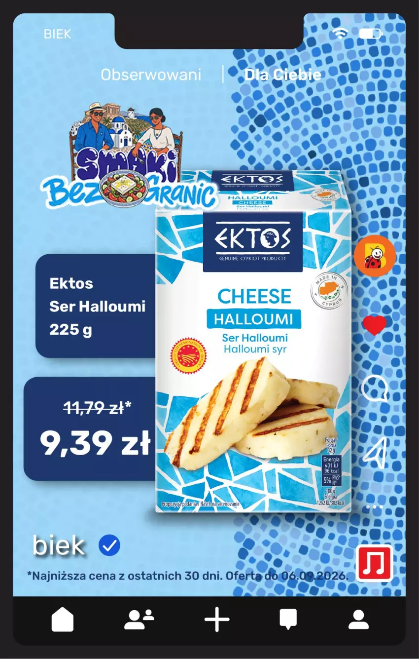 Gazetka promocyjna Biedronka - BIEK - ważna 04.09 do 11.09.2026 - strona 14 - produkty: Ser