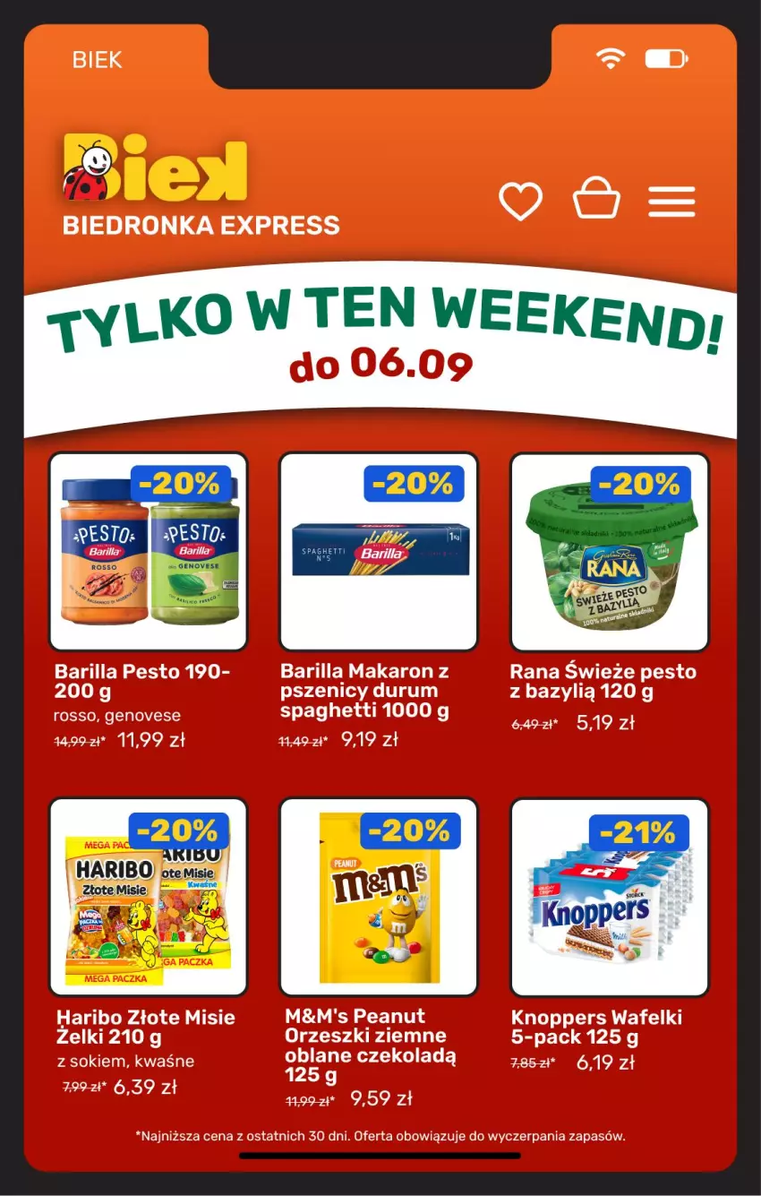 Gazetka promocyjna Biedronka - BIEK - ważna 04.09 do 11.09.2026 - strona 4 - produkty: Haribo