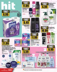 Gazetka promocyjna Topaz - Gazetka - Gazetka - ważna od 07.02 do 07.02.2024 - strona 20 - produkty: Krem nawilżający, Płyn do kąpieli, Nivea Men, Mydło w płynie, Top, Gin, Palmolive, Papier, Dezodorant, Str8, Adidas, Ręcznik, Rolki, Chusteczki, Always, Szampon, Podpaski, Dzieci, Mydło, Colgate, Nivea, LG, Fa