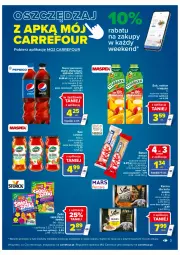 Gazetka promocyjna Carrefour - Gazetka Szalona 5 Carrefour Suwałki - Gazetka - ważna od 28.08 do 28.08.2022 - strona 3 - produkty: Sok, Pepsi max, Mirinda, Kosz, Pepsi, Sheba, Napój gazowany, Baton, Sprite, Napój, Nimm2, Nektar