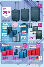 Gazetka promocyjna Auchan - Hiper Kibicowanie Hipermarkety - Gazetka - ważna od 16.06 do 16.06.2021 - strona 11 - produkty: Por, Walizka