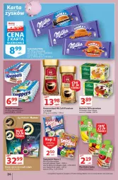 Gazetka promocyjna Auchan - Hiper Kibicowanie Hipermarkety - Gazetka - ważna od 16.06 do 16.06.2021 - strona 24 - produkty: Mus, Kawa, Kubuś, Herbata