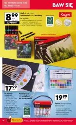 Gazetka promocyjna Biedronka - Okazje tygodnia - Gazetka - ważna od 02.11 do 02.11.2024 - strona 12 - produkty: Szkicownik, Marker, Pojemnik, Paleta, Obraz, Fa