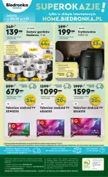 Gazetka promocyjna Biedronka - Okazje tygodnia - Gazetka - ważna od 02.11 do 02.11.2024 - strona 36 - produkty: Por, Gra, Papier, Miarka, Kosz, Tran, Sport, Zelmer, Android TV, Telewizor