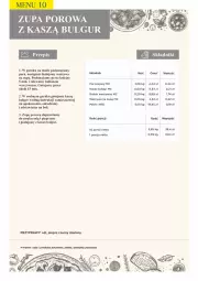 Gazetka promocyjna Makro - [Oferta specjalna] PrzyGOTUJ apetyczne menu! - Gazetka - ważna od 31.03 do 31.03.2022 - strona 103 - produkty: Warzywa, Sól, Por, Zupa, Bulion, Bulgur, Lion, Przyprawy, Pieprz, Kasza, Masło, Olej, Mleko, LG