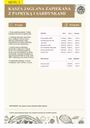 Gazetka promocyjna Makro - [Oferta specjalna] PrzyGOTUJ apetyczne menu! - Gazetka - ważna od 31.03 do 31.03.2022 - strona 19 - produkty: Cebula czerwona, Kasza jaglana, Mozzarella, Piec, Cebula, Sok, Ser, Sól, Por, Papier, Jaja, Papryka, Sardynki, Cytryny, LANA, Przyprawy, Pieprz, Foremki, Piekarnik, Kasza, Olej, Imbir