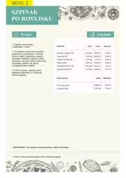 Gazetka promocyjna Makro - [Oferta specjalna] PrzyGOTUJ apetyczne menu! - Gazetka - ważna od 31.03 do 31.03.2022 - strona 31 - produkty: Cebula, Sól, Por, Cukier, Czosnek, Przyprawy, Pieprz, Cukier trzcinowy, Masło, Szpinak, Mleko