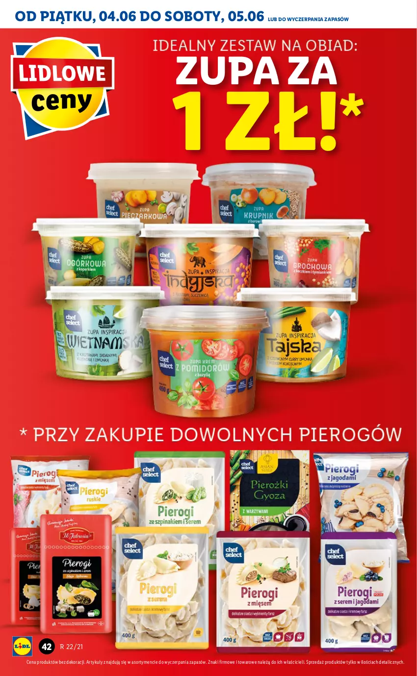 Gazetka promocyjna Lidl - GAZETKA - ważna 04.06 do 05.06.2021 - strona 42 - produkty: Zupa