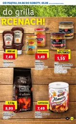 Gazetka promocyjna Lidl - GAZETKA - Gazetka - ważna od 05.06 do 05.06.2021 - strona 13 - produkty: Sos, Mus, Papier, Ręcznik, Grill, Heinz, Musztarda