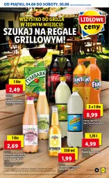 Gazetka promocyjna Lidl - GAZETKA - Gazetka - ważna od 05.06 do 05.06.2021 - strona 15 - produkty: Sok, Mus, Lemoniada, Ogórek, Coca-Cola, Schweppes, Napój gazowany, Tymbark, Bazyl, Fanta, Grill, Sprite, Napój, Mięta, Fa