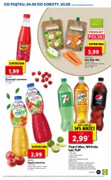 Gazetka promocyjna Lidl - GAZETKA - Gazetka - ważna od 05.06 do 05.06.2021 - strona 17 - produkty: Mus, 7up, Pepsi max, Mirinda, Pepsi, Oranżada, Hellena, Limonka, Napój, Mięta, Hortex