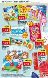 Gazetka promocyjna Lidl - GAZETKA - Gazetka - ważna od 05.06 do 05.06.2021 - strona 19 - produkty: Inka, Tera, Lody, Leon, Oranżada, Hellena, My Little Pony, Psi Patrol