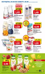 Gazetka promocyjna Lidl - GAZETKA - Gazetka - ważna od 05.06 do 05.06.2021 - strona 33 - produkty: Ser, Por, Pur, Mus, Piątnica, Jogurt, Ananas, Kawa, Pilos, Smoothie, Deser, Lanki, Mango, Jogurt pitny