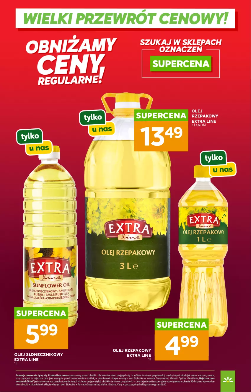 Gazetka promocyjna Stokrotka - Wielki przewrót cenowy - ważna 10.04 do 30.04.2026 - strona 9 - produkty: Olej, Olej rzepakowy, Olej słonecznikowy