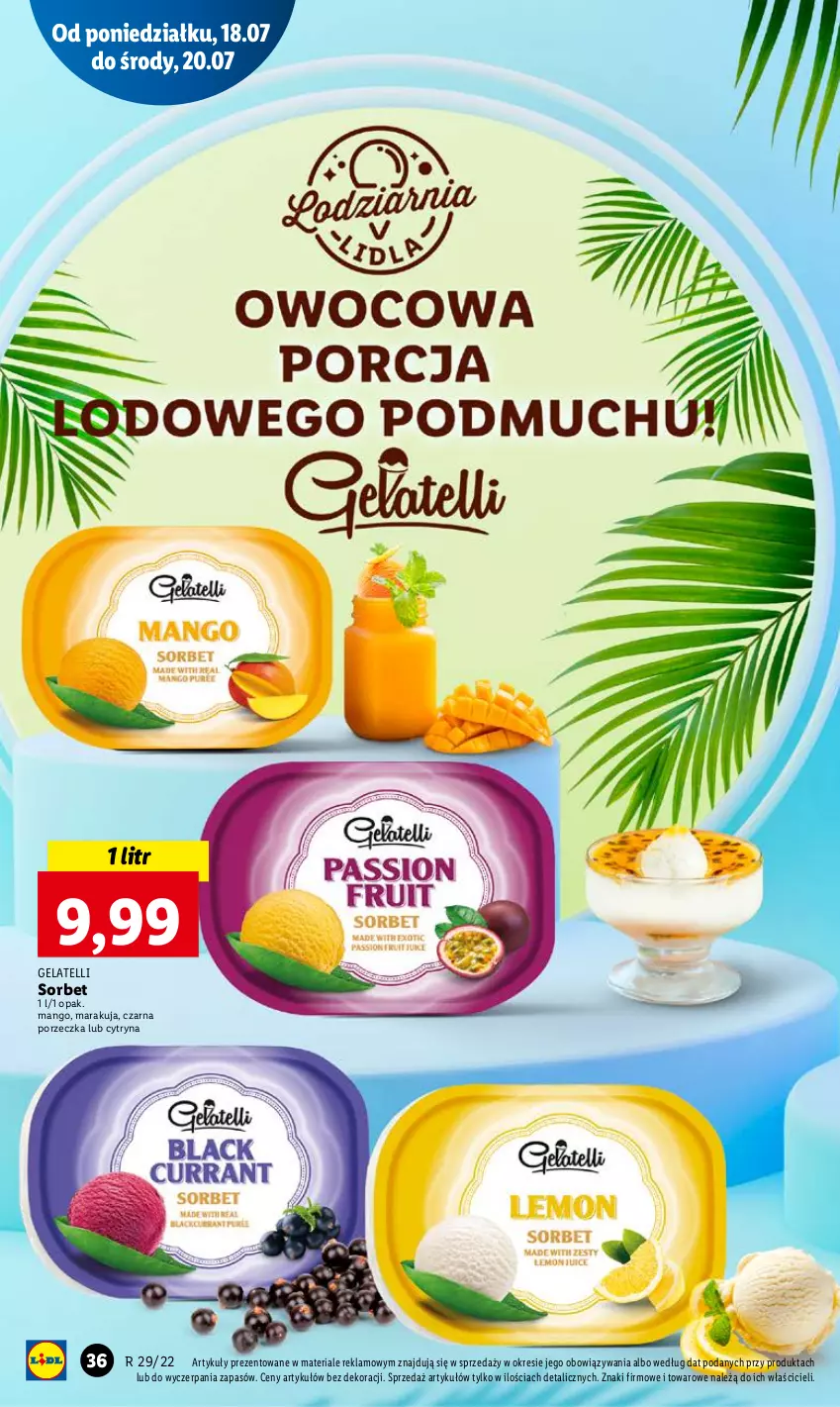 Gazetka promocyjna Lidl - GAZETKA - ważna 18.07 do 20.07.2022 - strona 36 - produkty: Mango, Por