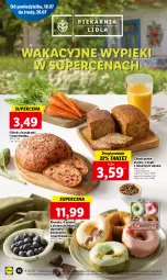 Gazetka promocyjna Lidl - GAZETKA - Gazetka - ważna od 20.07 do 20.07.2022 - strona 10 - produkty: Nuty, Chleb, Donut