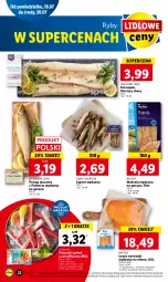 Gazetka promocyjna Lidl - GAZETKA - Gazetka - ważna od 20.07 do 20.07.2022 - strona 22 - produkty: Sos, Por, Gra, Pstrąg tęczowy, Zupa, Szprot, Pstrąg, Surimi