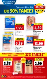 Gazetka promocyjna Lidl - GAZETKA - Gazetka - ważna od 20.07 do 20.07.2022 - strona 28 - produkty: Polędwica, Por, Pur, Parówki, Parówki z szynki, PIKOK, Boczek, Kabanos, Olej, Kiełbasa