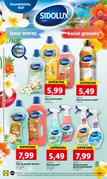 Gazetka promocyjna Lidl - GAZETKA - Gazetka - ważna od 20.07 do 20.07.2022 - strona 54 - produkty: Gra, Do mycia naczyń, Granat, Płyn do mycia naczyń, Płyn do mycia, Sidolux, Płyn do szyb, Lazur