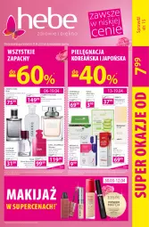 Gazetka promocyjna Hebe - Gazetka - Gazetka - ważna od 19.04 do 19.04.2023 - strona 1 - produkty: Woda perfumowana, Makijaż, S.Oliver, Pur, Perfum, Jimmy Choo, Karl Lagerfeld, Maska do twarzy, Skin79, Aloe vera, Woda toaletowa, Krem bb, PureHeals, Woda, Maska