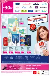 Gazetka promocyjna Hebe - Gazetka - Gazetka - ważna od 19.04 do 19.04.2023 - strona 16 - produkty: Pur, Pantene, Pampers, Pieluchy, Old Spice, Dezodorant, O nas, Dres, Fusion, Szynka, Chusteczki, Always, Szampon, Podpaski, Gillette, Maszynka, Maszynka do golenia, Szczoteczka