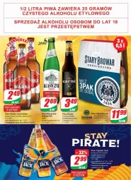 Gazetka promocyjna Dino - Gazetka - Gazetka - ważna od 31.10 do 31.10.2022 - strona 19 - produkty: Piwo, Warka, Carlsberg, Karmi, Captain Jack
