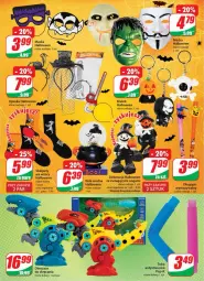 Gazetka promocyjna Dino - Gazetka - Gazetka - ważna od 31.10 do 31.10.2022 - strona 23 - produkty: Opaska, Długopis, Dinozaur, Karp, Maska
