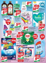 Gazetka promocyjna Dino - Gazetka - Gazetka - ważna od 31.10 do 31.10.2022 - strona 27 - produkty: Listerine, Pampers, Papier, Pieluchy, Proszek do prania, Lovi, Płyn do płukania, Ręcznik, Szampon, Tytan, Garnier, Fairy, Płyn do mycia, Sidolux, Bryza, O.B., Antyperspirant, Fa