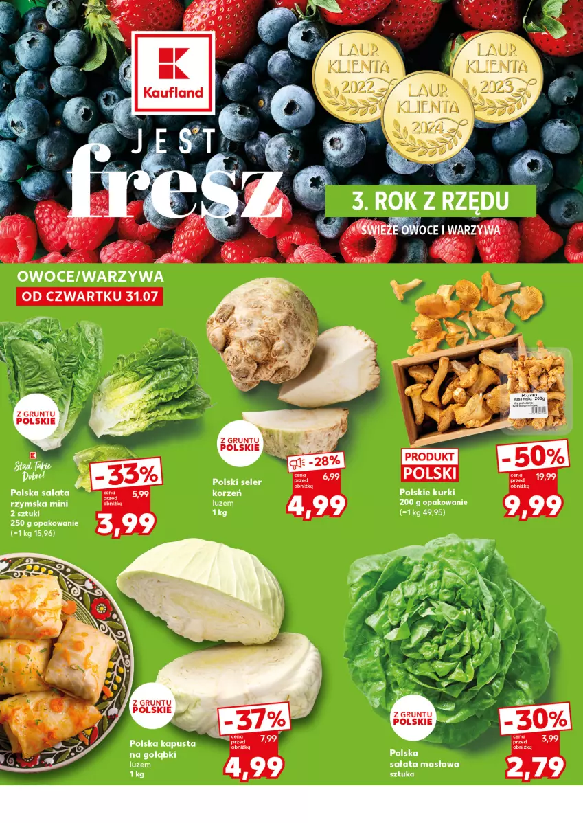 Gazetka promocyjna Kaufland - Mocny Start - ważna 04.08 do 06.08.2025 - strona 10 - produkty: Fa, Grunt, Sałat