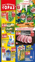 Gazetka promocyjna Topaz - Gazetka - Gazetka - ważna od 13.07 do 13.07.2022 - strona 1 - produkty: Top, Coccolino, Clin, Lody, Schab wieprzowy, Zielona Budka, Waga, Płyn do szyb, Mleko