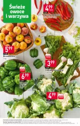 Gazetka promocyjna Stokrotka - Supermarket - Gazetka - ważna od 05.07 do 05.07.2023 - strona 3 - produkty: Kalafior, Warzywa, Papryka, Brzoskwinie, Owoce, Mięso