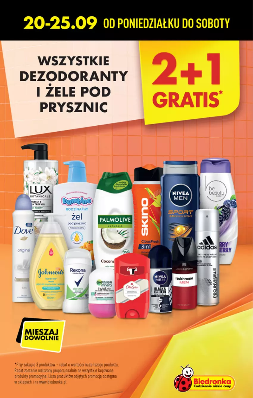 Gazetka promocyjna Biedronka - W tym tygodniu - ważna 20.09 do 25.09.2021 - strona 7 - produkty: Dezodorant