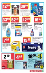 Gazetka promocyjna Spar - EuroSpar - Gazetka - ważna od 23.07 do 23.07.2025 - strona 15 - produkty: Odkamieniacz, Ser, Pur, Cif, Coccolino, Papier, Finish, Tablet, Proszek do prania, Purina, Papier toaletowy, Velvet, Odtłuszczacz, Ręcznik, Rolki, Mola, Mars, Fanta, Felix, Bryza, Przysmak dla kota, Fa