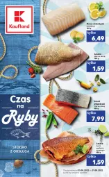 Gazetka promocyjna Kaufland - RYBY - Gazetka - ważna od 31.08 do 31.08.2022 - strona 1 - produkty: Polędwica, Tusz, Dorsz