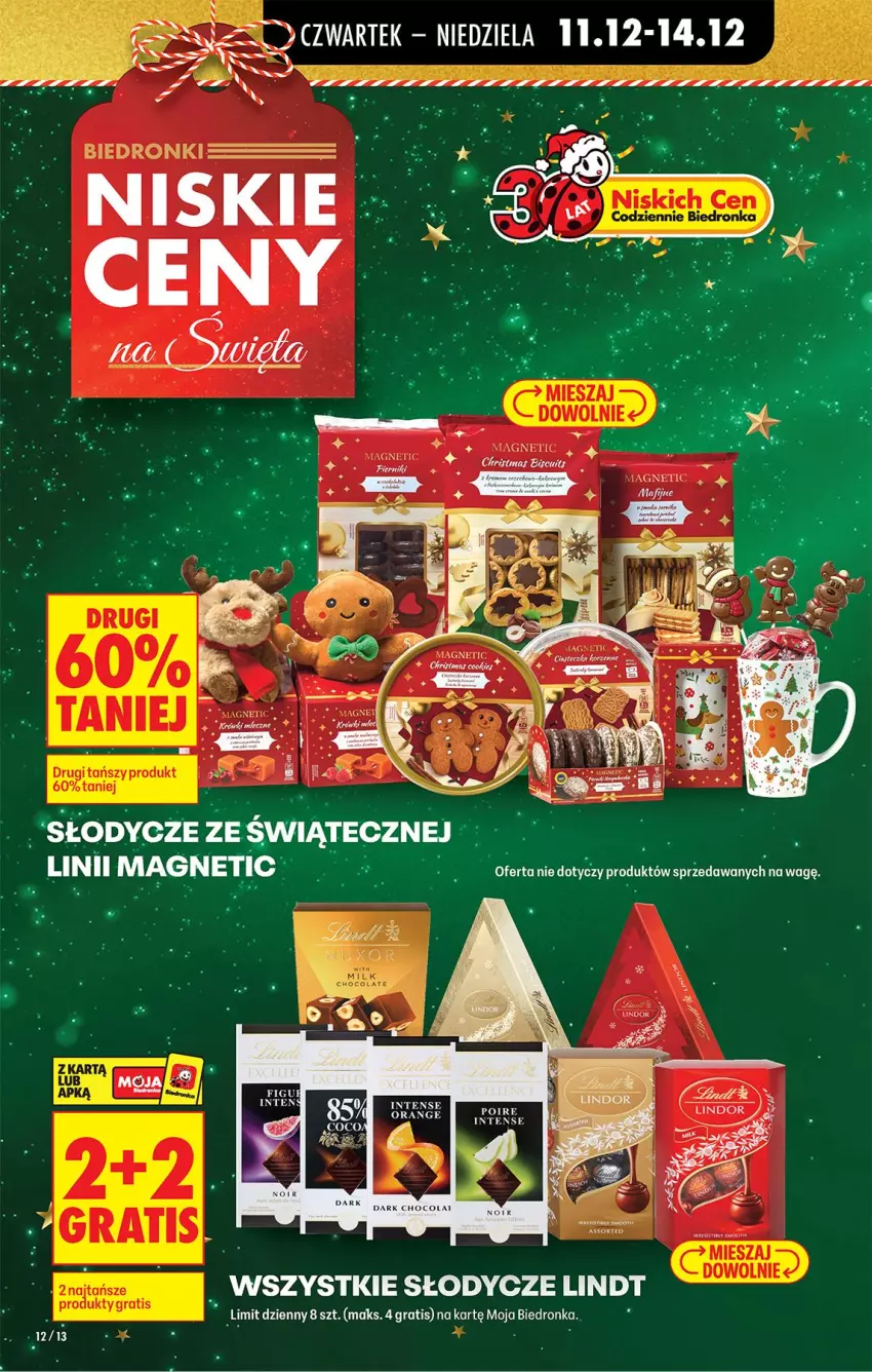 Gazetka promocyjna Biedronka - Od Czwartku - ważna 11.12 do 17.12.2025 - strona 15 - produkty: Gra, Lindt