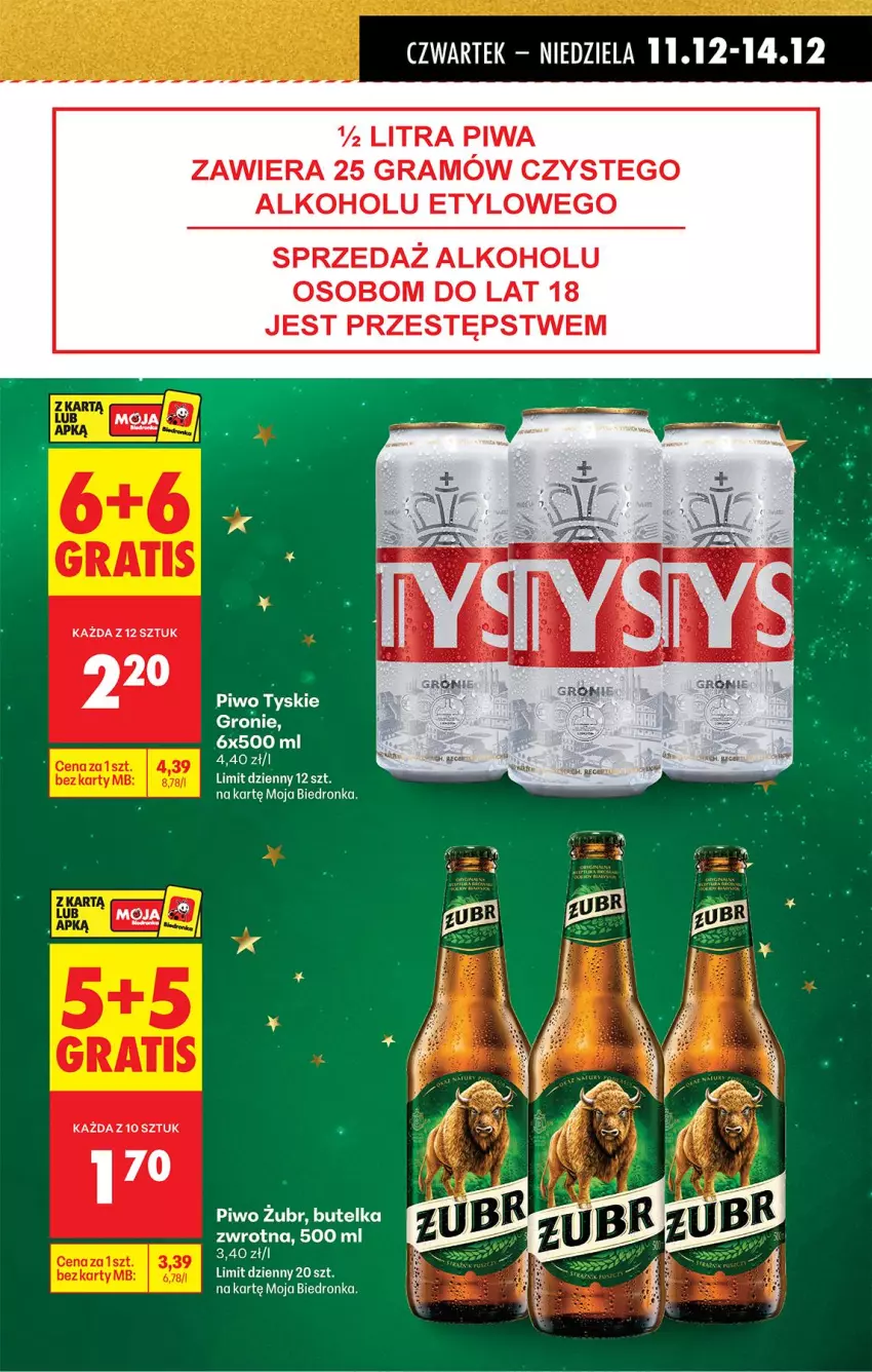 Gazetka promocyjna Biedronka - Od Czwartku - ważna 11.12 do 17.12.2025 - strona 18 - produkty: Gra, Miska, Olej, Piwa, Piwo, Tyskie