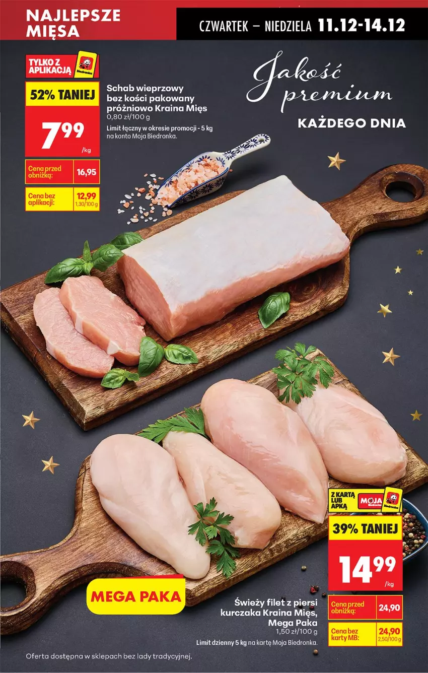 Gazetka promocyjna Biedronka - Od Czwartku - ważna 11.12 do 17.12.2025 - strona 32 - produkty: Kurczak, Schab wieprzowy