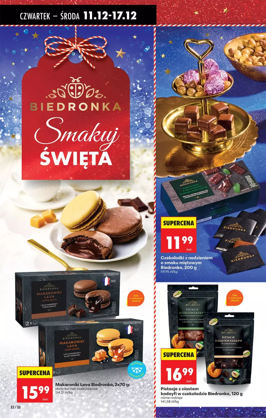Gazetka promocyjna Biedronka - Od Czwartku - ważna 11.12 do 17.12.2025 - strona 41 - produkty: BIC, Makaron, Mus, Pistacje