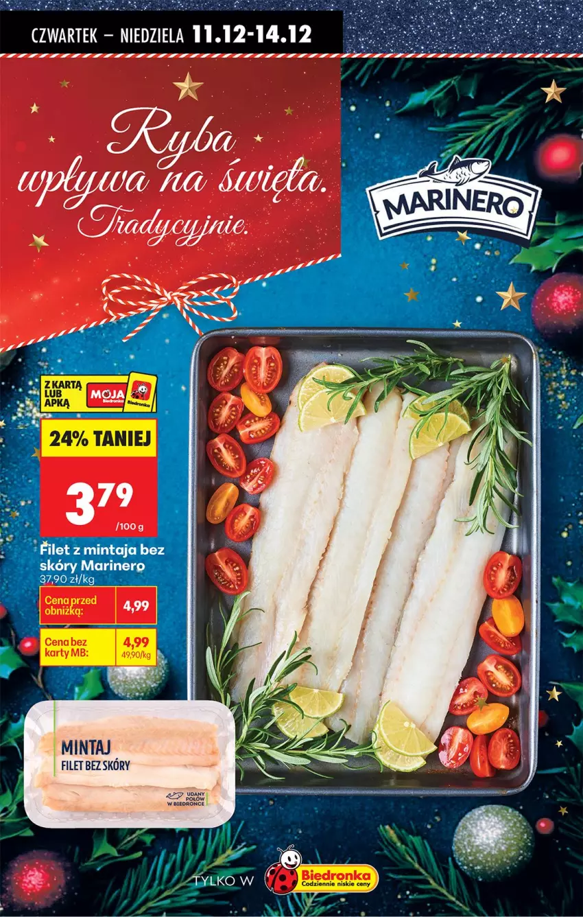 Gazetka promocyjna Biedronka - Od Czwartku - ważna 11.12 do 17.12.2025 - strona 45 - produkty: Mintaj
