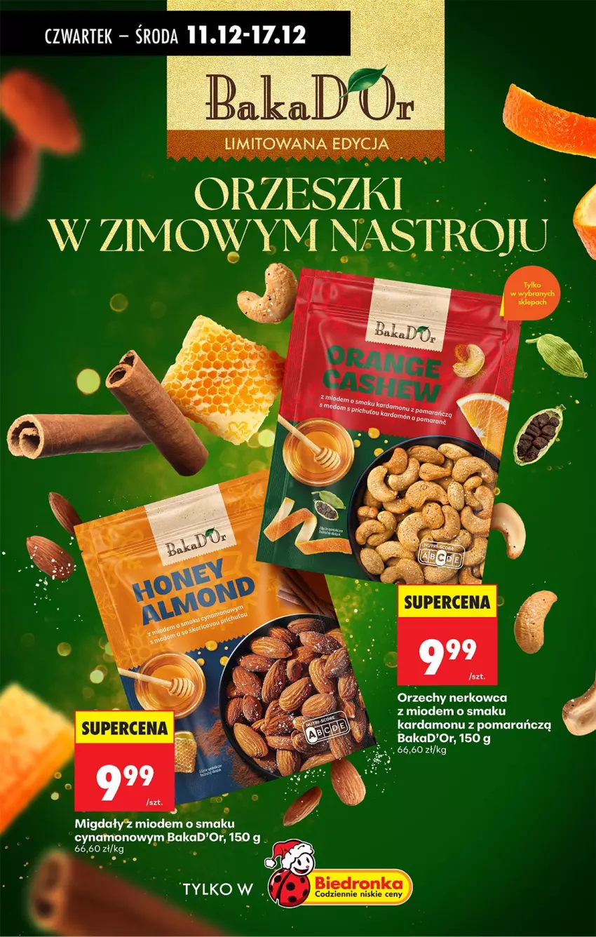 Gazetka promocyjna Biedronka - Od Czwartku - ważna 11.12 do 17.12.2025 - strona 65 - produkty: Migdały