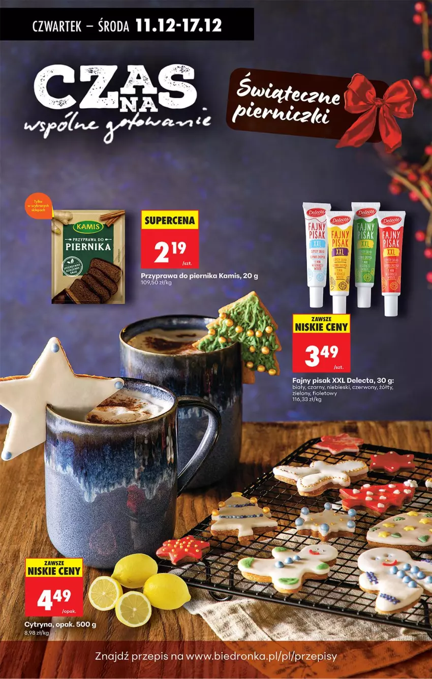 Gazetka promocyjna Biedronka - Od Czwartku - ważna 11.12 do 17.12.2025 - strona 85 - produkty: Delecta, Fa, Kamis, Piernik
