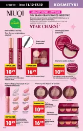 Gazetka promocyjna Biedronka - Od Czwartku - Gazetka - ważna od 17.12 do 17.12.2025 - strona 75 - produkty: Baza pod tusz, Top, Gra, Błyszczyk do ust, Cień, Tusz, Puder prasowany, Pudding, Puder, Smoothie, Paleta, Dzieci, Candy, Niuqi, Fa