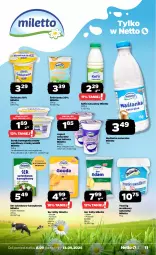 Gazetka promocyjna Netto - Od Poniedziałku - Gazetka - ważna od 13.09 do 13.09.2025 - strona 11 - produkty: Jogurt naturalny, Ser, Maślanka, Twaróg, Jogurt, Kefir naturalny, Serek homogenizowany, Sałat, Serek, Podlaski, Edam, Ser sałatkowo-kanapkowy, Gouda, Kefir