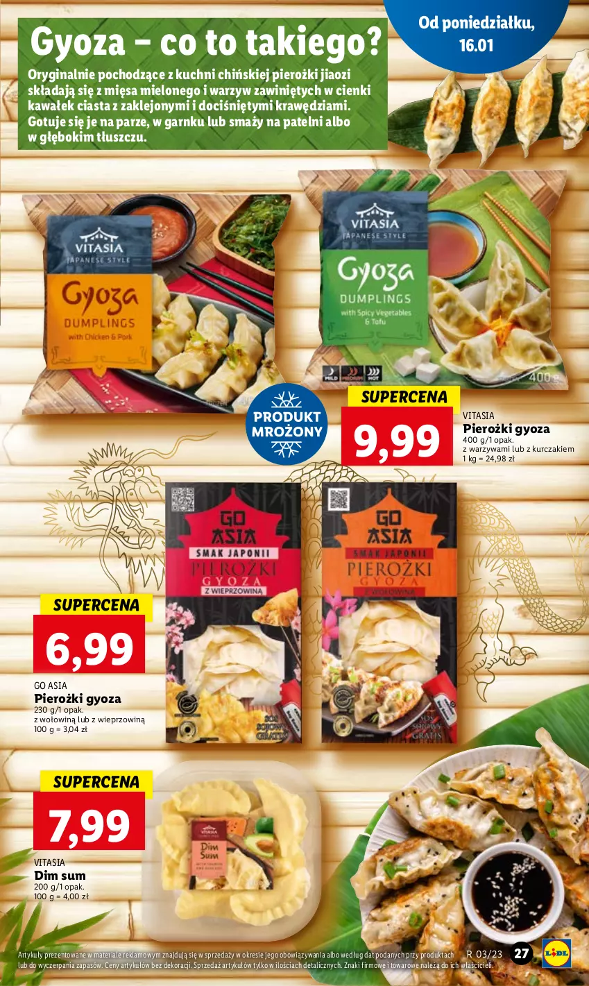 Gazetka promocyjna Lidl - GAZETKA - ważna 16.01 do 18.01.2023 - strona 33 - produkty: Gin, Kawa, Klej, Kurczak, Wałek, Warzywa