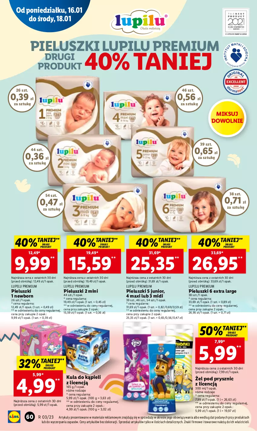 Gazetka promocyjna Lidl - GAZETKA - ważna 16.01 do 18.01.2023 - strona 66 - produkty: Kula do kąpieli