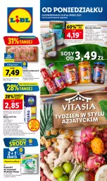 Gazetka promocyjna Lidl - GAZETKA - Gazetka - ważna od 18.01 do 18.01.2023 - strona 1 - produkty: Sos, Gra, Mleczko, Zmywarki, Olej, Kokos, Mleko, HP