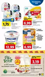 Gazetka promocyjna Lidl - GAZETKA - Gazetka - ważna od 18.01 do 18.01.2023 - strona 55 - produkty: Ser, Por, Pur, Danone, Jogurt, Rolmlecz, Actimel, Mascarpone, Serek homogenizowany, Serek, Pilos, Smoothie, Imbir