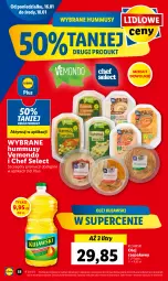Gazetka promocyjna Lidl - GAZETKA - Gazetka - ważna od 18.01 do 18.01.2023 - strona 64 - produkty: Hummus, Kujawski, Mus, Olej rzepakowy, Olej