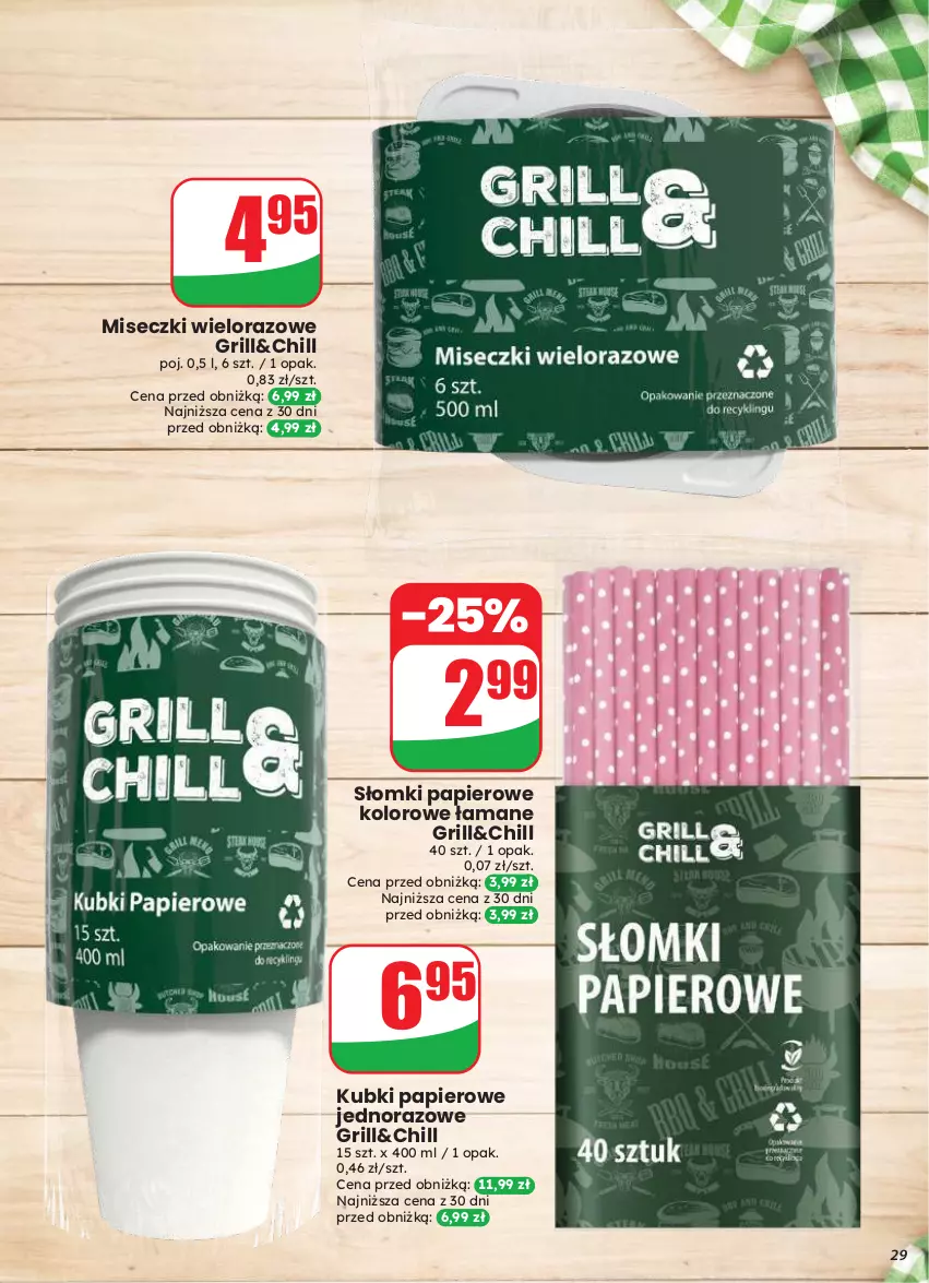 Gazetka promocyjna Dino - Gazetka 33 / 2026 - ważna 12.08 do 18.08.2026 - strona 29 - produkty: Grill, Papier