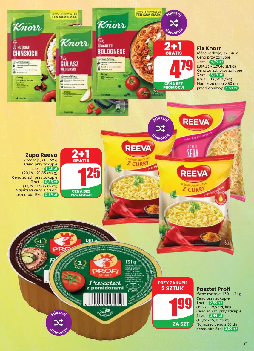 Gazetka promocyjna Dino - Gazetka 33 / 2026 - ważna 12.08 do 18.08.2026 - strona 31 - produkty: Gra, Knorr, Pasztet, Zupa